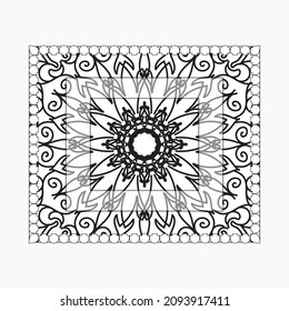 Mandala vector element round ornament decoration