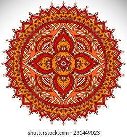 Mandala, Vector Mandala, floral mandala, flower mandala, oriental mandala, coloring mandala. Oriental pattern, vector illustration. Islam, Arabic, Indian, turkish, pakistan, chinese, ottoman motifs