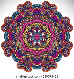 Mandala, Vector Mandala, floral mandala, flower mandala, oriental mandala, coloring mandala. Oriental pattern, vector illustration. Islam, Arabic, Indian, turkish, pakistan, chinese, ottoman motifs