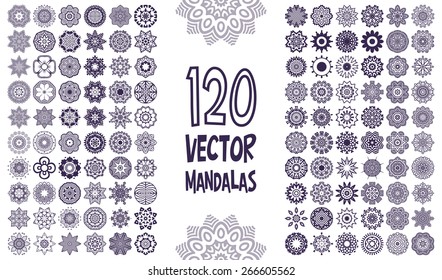 Mandala, Vector Mandala, floral mandala, flower mandala, oriental mandala, coloring mandala. Oriental pattern, vector illustration. Islam, Arabic, Indian, turkish, pakistan, chinese, ottoman motifs