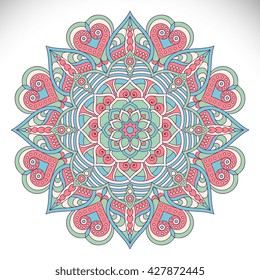 Mandala, Vector Mandala, floral mandala, flower mandala, oriental mandala, coloring mandala