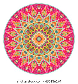 Mandala, Vector Mandala, floral mandala, flower mandala, oriental mandala, coloring mandala. Oriental pattern, vector illustration. Islam, Arabic, Indian, turkish, pakistan, chinese, ottoman motifs