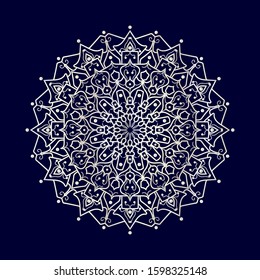 Mandala, Vector Mandala. floral. oriental mandala. Oriental pattern, vector illustration. Islam, Arabic, Indian, turkish, pakistan, chinese, ottoman motifs. EPS 10.