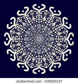 Mandala, Vector Mandala. floral. oriental mandala. Oriental pattern, vector illustration. Islam, Arabic, Indian, turkish, pakistan, chinese, ottoman motifs. EPS 10.