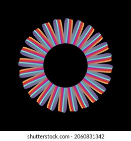 Mandala. Vektorgrafenschmuck für Zierplatten. Inneneinrichtung, Inneneinrichtung. Rahmen.