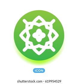 Mandala Vector Icon
