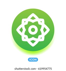 Mandala Vector Icon
