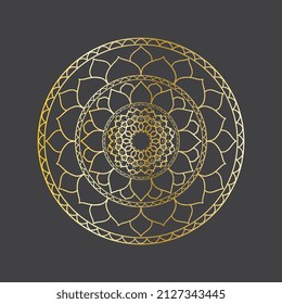mandala vector icon logo template image