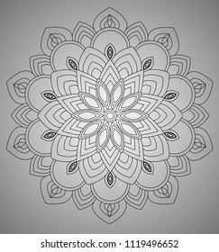 Mandala. Vector Illustation.
