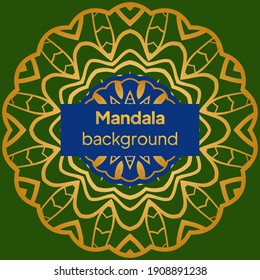 Mandala. Vector illustration. Card for any other of design, birthday, other holiday, kaleidoscope, medallion, yoga, india, folk, arabic.