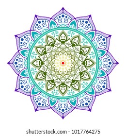 Mandala vector  illustration  Flower abstract ornate element ornament  hinduism geometric tattoo india hennaflowers vintage retro 