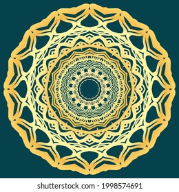 mandala. Vector illustration. Ornament elegant invitation wedding card , invite.