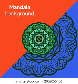 mandala. Vector illustration. Ornament elegant invitation wedding card , invite.