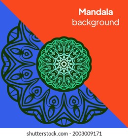 mandala. Vector illustration. Ornament elegant invitation wedding card , invite.
