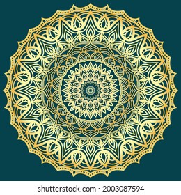 mandala. Vector illustration. Ornament elegant invitation wedding card , invite.