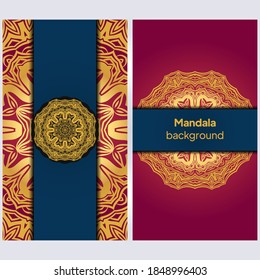 Mandala. Vector illustration. Ornamental Background . Wedding card, Cover.