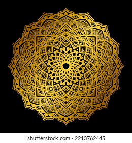 Mandala Vector Illustration. With this vector graphics, you can decorate many items, such as scrapbooks, t-shirts, cards, etc.