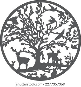 mandala vector for laser cutting, decoration, and mandala illustration