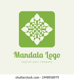 Mandala Vector logo design template - abstract symbol