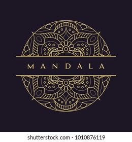 Mandala - Vector Logo/icon Illustration