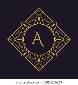 mandala - vector logo/icon illustration