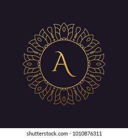 mandala - vector logo/icon illustration
