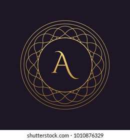 mandala - vector logo/icon illustration