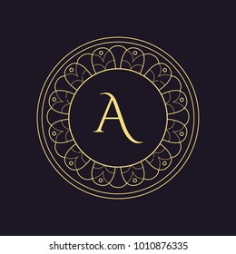 mandala - vector logo/icon illustration