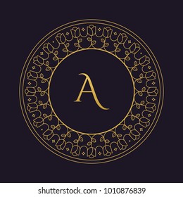 mandala - vector logo/icon illustration
