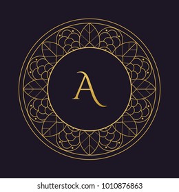 mandala - vector logo/icon illustration