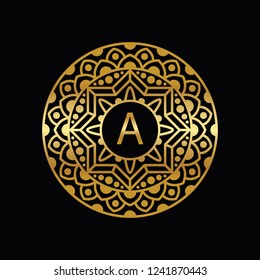 mandala - vector logo/icon illustration