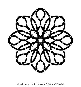 mandala - vector logo/icon illustration