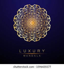 mandala - vector logo/icon illustration, Vector illustration concept for background, party invitation card, website banner, social media banner, marketing material. EPS 10.