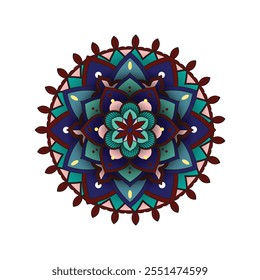 Mandala vector ornament collection with different shapes, mandala bundle background black and white design