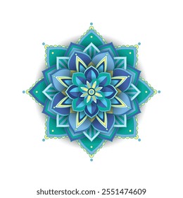 Mandala vector ornament collection with different shapes, mandala bundle background black and white design