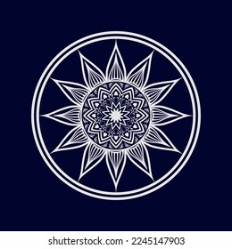 Mandala vector pattern design background