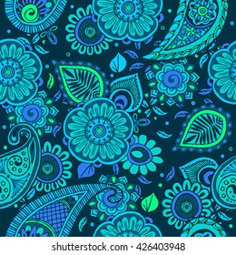 Mandala. Vector pattern for design. Ethnic decorative element for design. Hand drawn. Islam, Arabic, Indian, ottoman motifs.