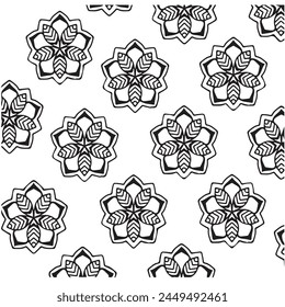 mandala vector pattern design, mandala icon, abstract pattern