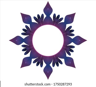 mandala, vector mandala.
con gradaciones de color perfectas.
adecuado para el embalaje de productos, decoración, fotos, etc.