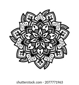 Mandala vector. Perfect for wedding invitations, coloring book, scrapbooking, packaging, greeting cards and other project.