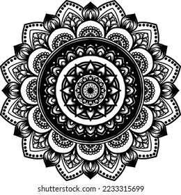 Mandala vector round design for your design 