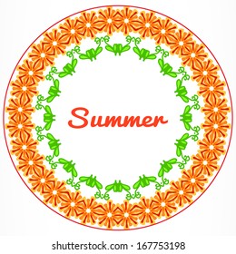 mandala vector round floral ornament