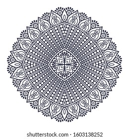 Mandala vector. Round Ornament Pattern