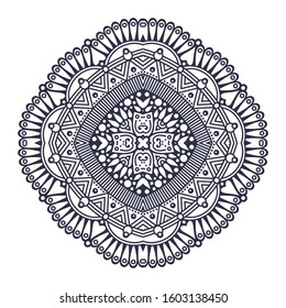 Mandala vector. Round Ornament Pattern