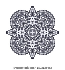 Mandala vector. Round Ornament Pattern