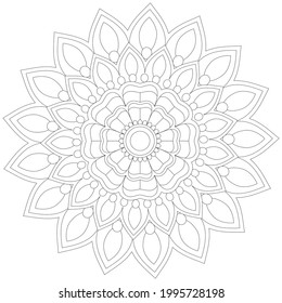 Mandala Vector Tree Creative luxury Henna Animal Coloring Pages Practice Paint Adult Dolphin Page Fuish White Sketchy Elephant Tattoo Mandela Art Illustration Designs World Leaders Design Patterns