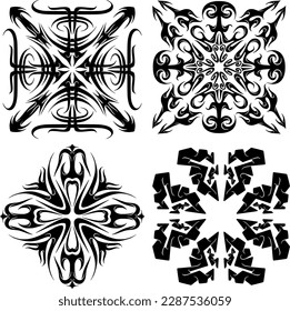 mandala vector and unique beautiful ornament for design material