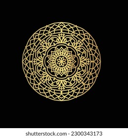 mandala - vektor logoikon ilustrasi