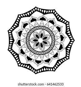 mandala vintage decoration classic circular design