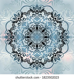 Mandala. Vintage decorative element. Vector.